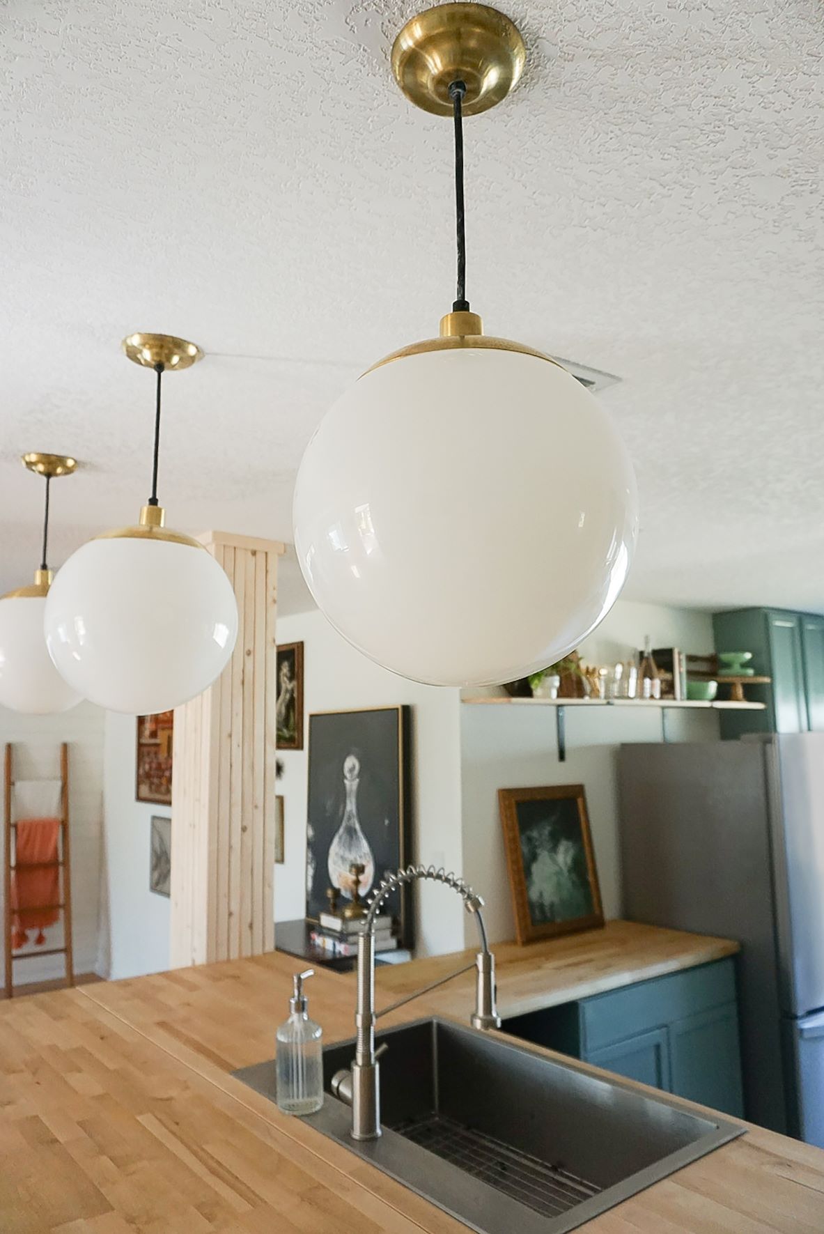 kitchen ball lights