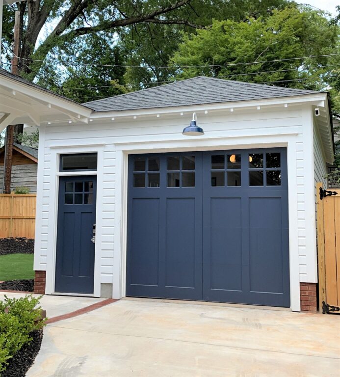 D17DD991 residential exterior garage avalon gooseneck light 14in 705 navy G26 200 White