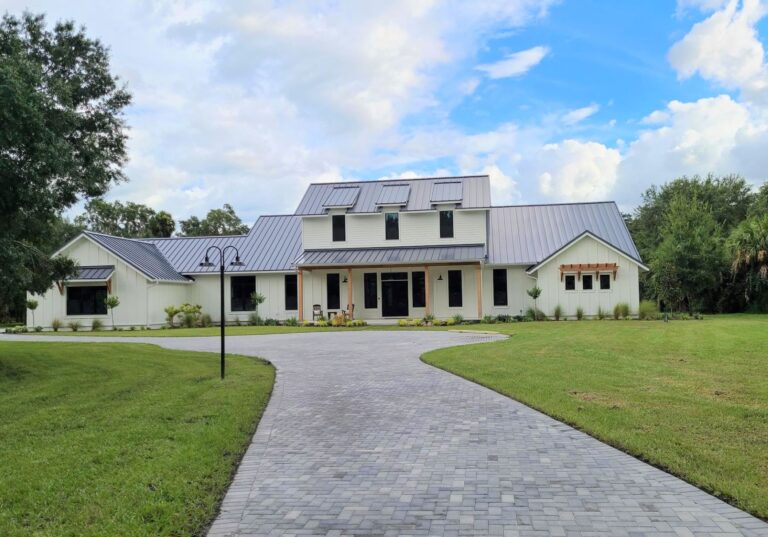 20210915 174852 residential exterior lighting Original double post mount 14in 150 black 10 foot smooth pole 100 black