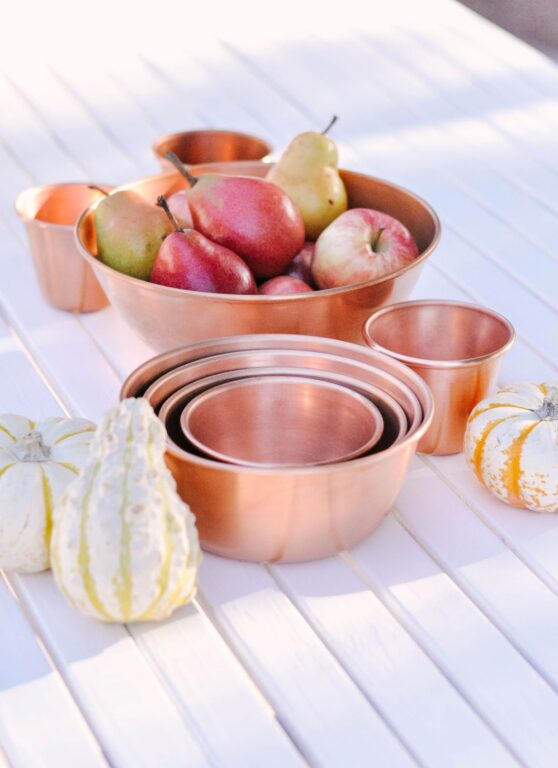 Barn Light Electric Copper 10 set of 5 copper nesting bowls moscow mule copper cup