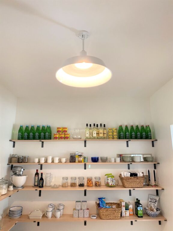 IMG 7428 residential interior pantry kitchen on lighting original flush mount pendant 14in 200 white