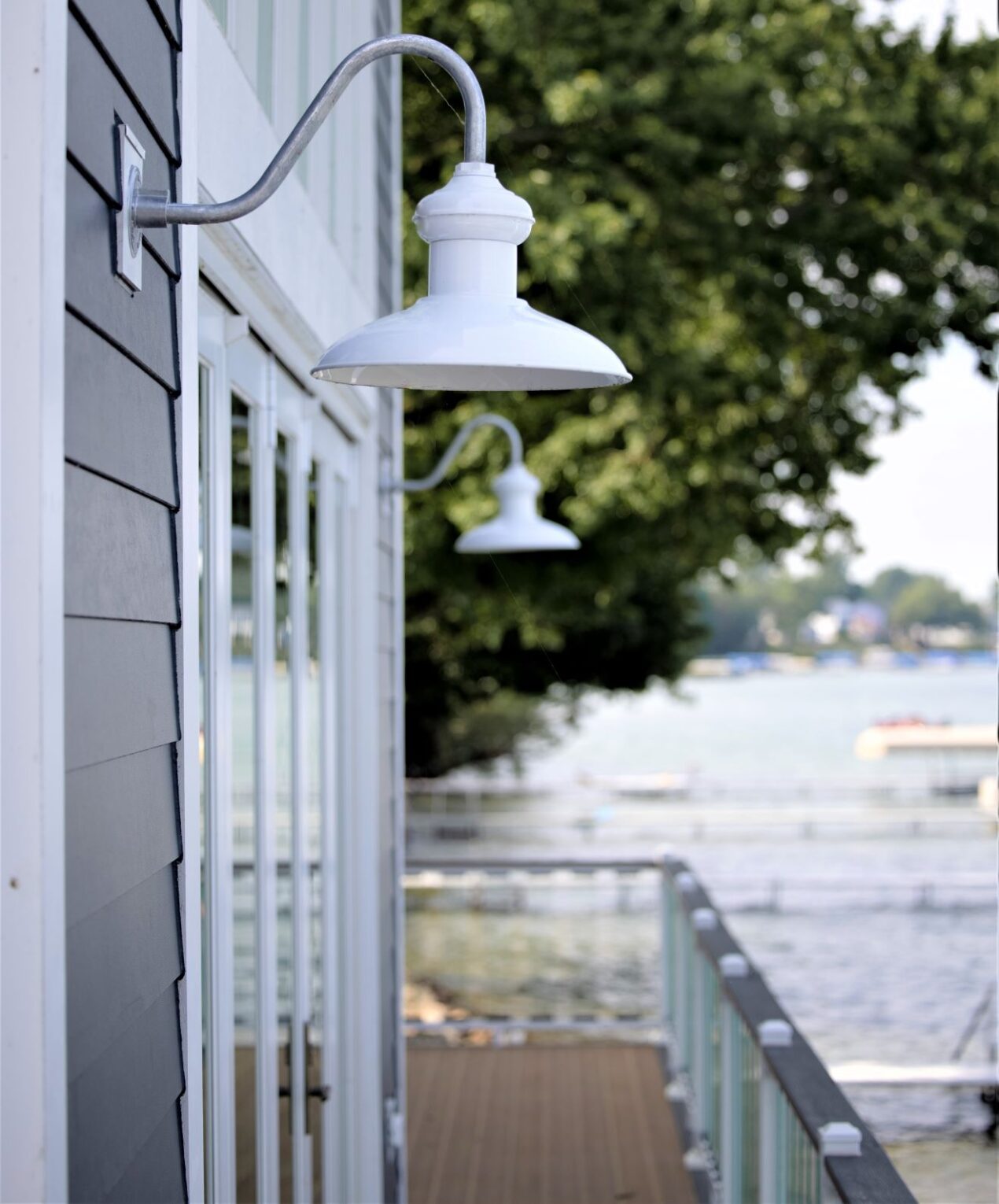 outdoor gooseneck lighting