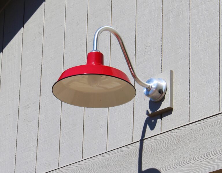 american made porcelain enamel lighting