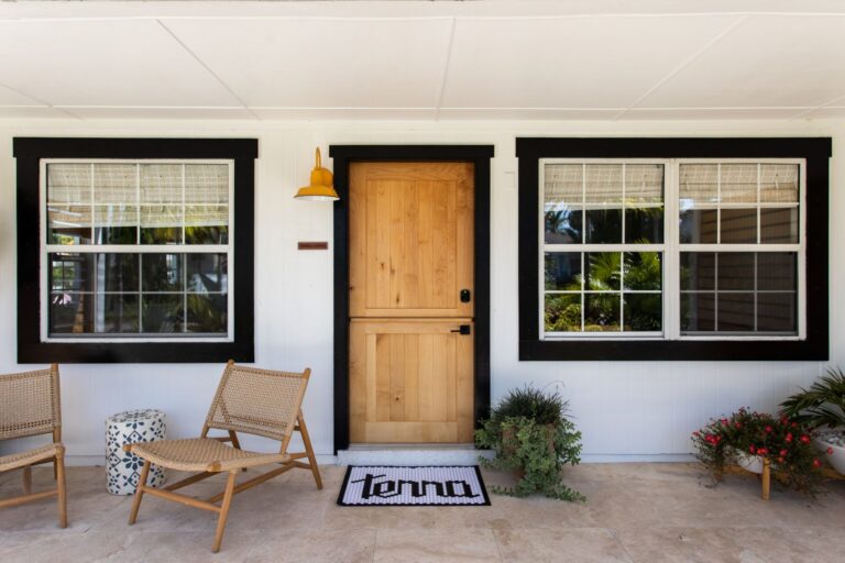 Joie Inn Interior Terra Cotta Room 1 commercial exterior hotel inn porch lighting Original Wall Sconce 12in 550 Yellow porcelain
