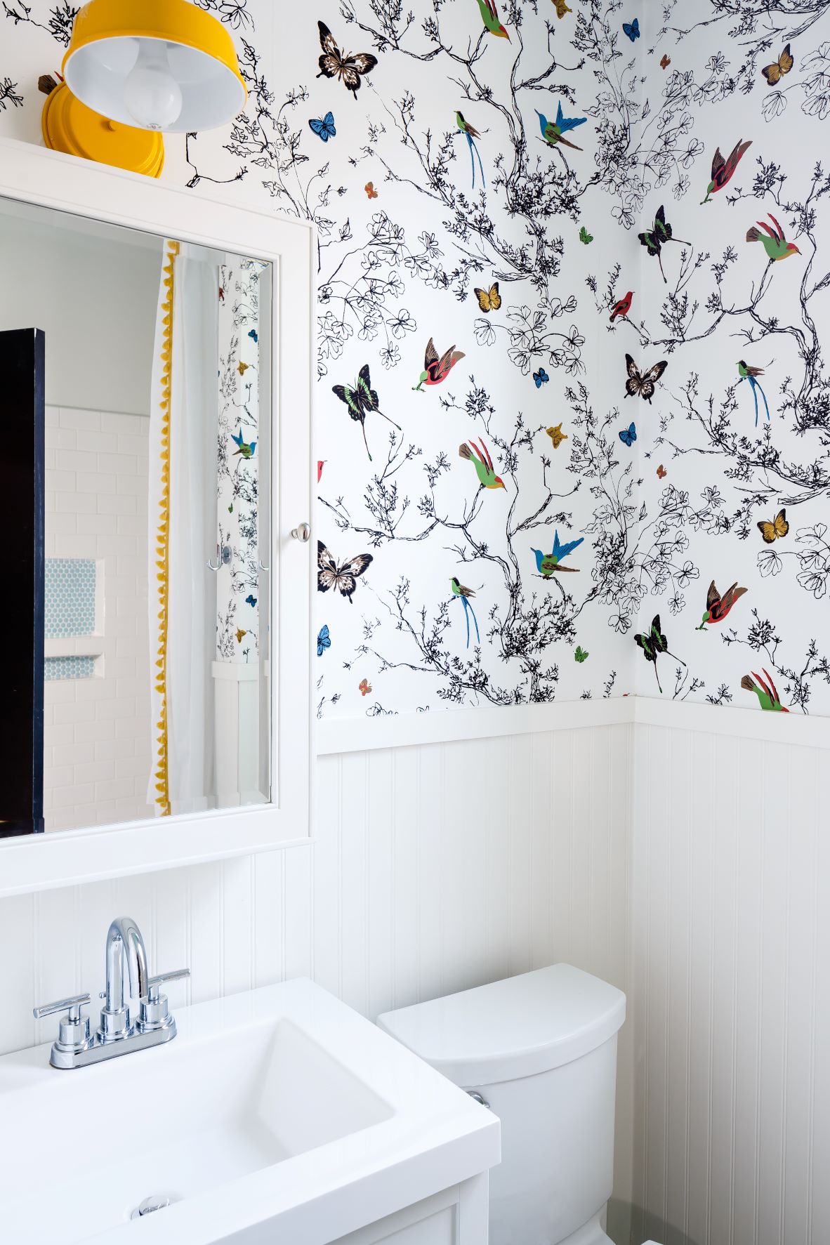 16 Powder Room Wallpaper Ideas  domino