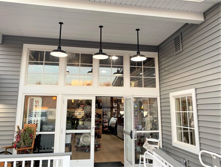 image5 commercial exterior lighting store porch original stem mount pendant 16in 100 Black 24in stem