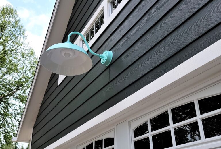 20220612 145304 residential exterior lighting Original LED Gooseneck 20in 370 Mint G11arm Flat Lens 2