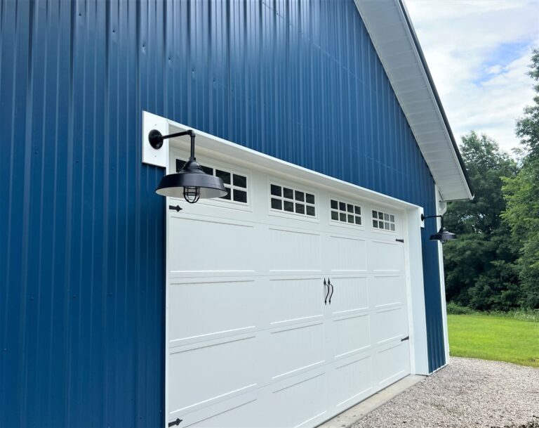 Barn Light 2 residential exterior barn garage lighting Rochestser Vintage Industrial Gooseneck 16in 100 Black G35arm CGG 100 Black Clear Glass