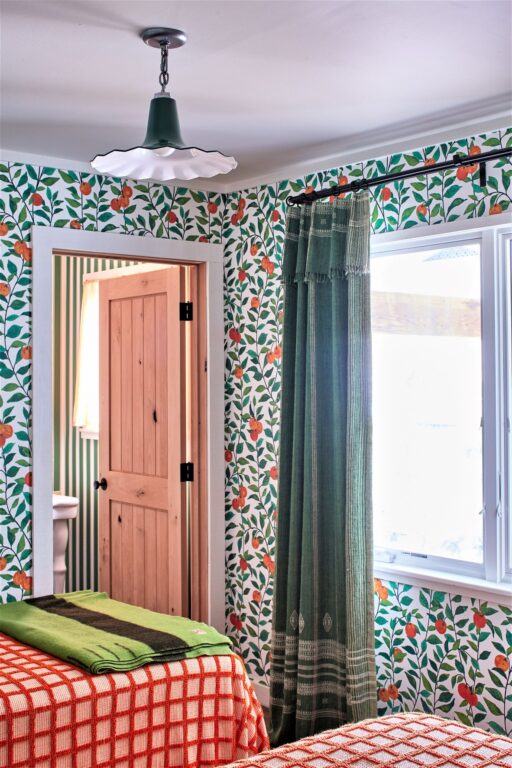 NathanTurner 0174 residential interior lighting bedroom Seaside Chain Hung Pendant 16in 350 Vintage Green 975 Galvanized Black White Cloth Cord