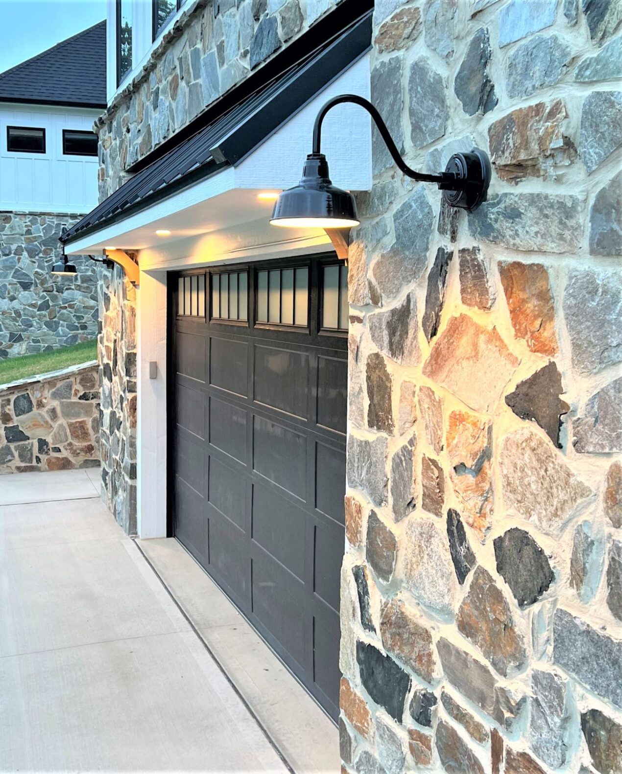 Exterior barn deals lights black