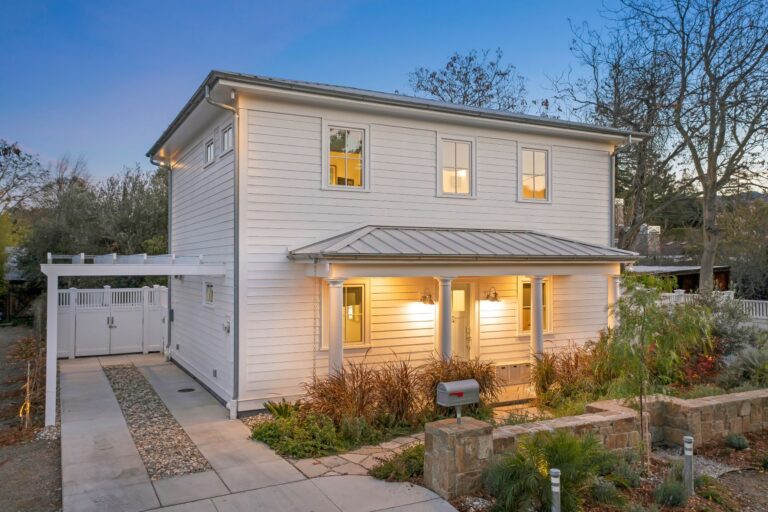Print 2 of 5 residential exterior lighting on porch entryway Colby Wall Sconce 975 Galvanized Dusk To Dawn Photocell
