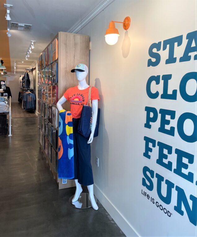 image6 commercial interior lighting on retail Barn Light Mini Artesia Wall Sconce 495 Sherbet OrangeG33arm Life Is Good