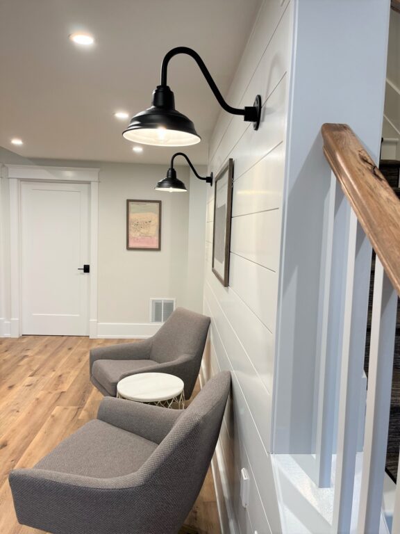 image002 residential interior lighting on living room Bomber Gooseneck 11in 105 Textured Black G26arm