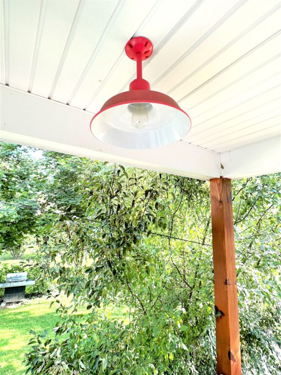 IMG 2441 residential exterior lighting porch Original Stem Mount Pendant 14in 470 Watermelon 6in stem