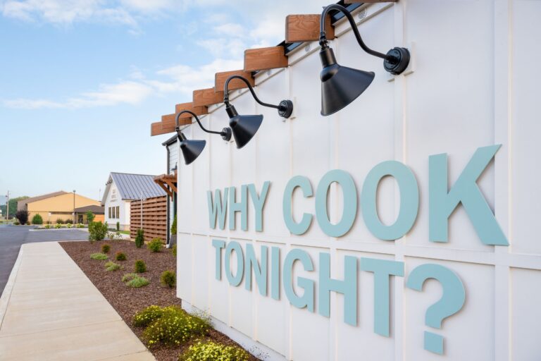 NIcks Restaurant 13 commercial exterior lighting Fire Chief LED Sign Lights 14in 100 Black G22 arm Swivel Knuckle