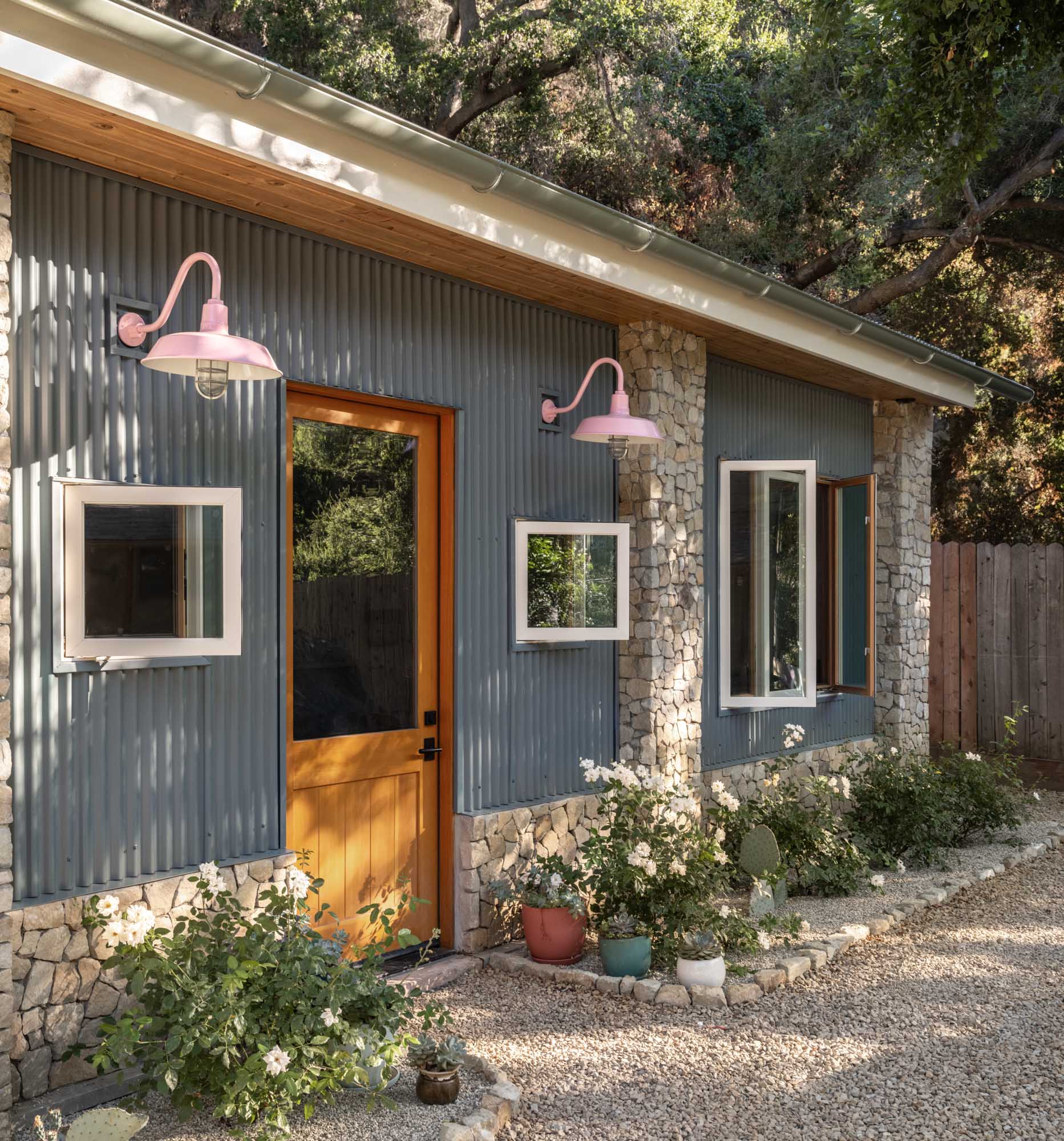 Colorful Handcrafted Lighting Adds Flair to Barn Renovation