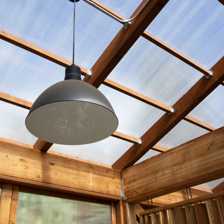 Bonsai Mirai 3 commercial interior lighting greenhouse Wilcox Pendant 20in 105 Textured Black SBK