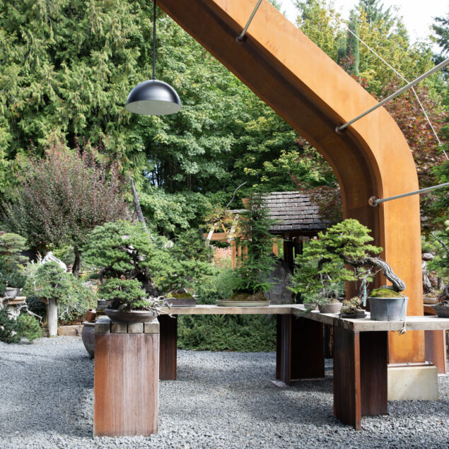AmericanMade Lighting Illuminates a Bonsai Paradise
